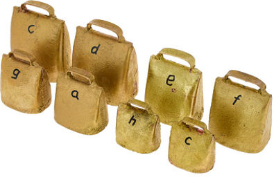 Musikglocken Set C4-C5 D