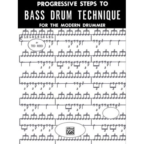 Reed Ted - Progressive Steps To Bass Drum Technique - Drum