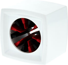 Square Mic Flag White blanc