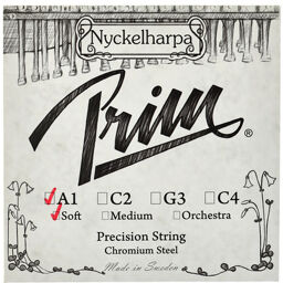 Nyckelharpa String A1 Soft