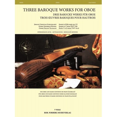 Three Baroque Works for Oboe