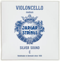 Silver Cello String C Medium