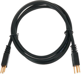 Patch Cable 3pin 120cm, sw noir