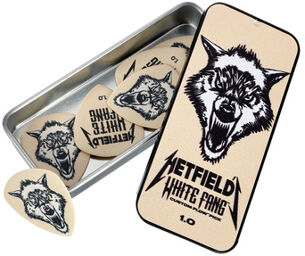 Hetfield's White Pick 1,00 Blanc