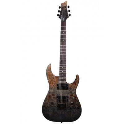C-1 Standard Black Fade Burst Burl