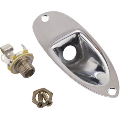 Road Worn Stratocaster Jack Ferrule with hardware