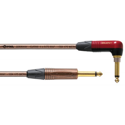 CABLE GUITARE JACK/JACK SILENT COUD METAL - 6M