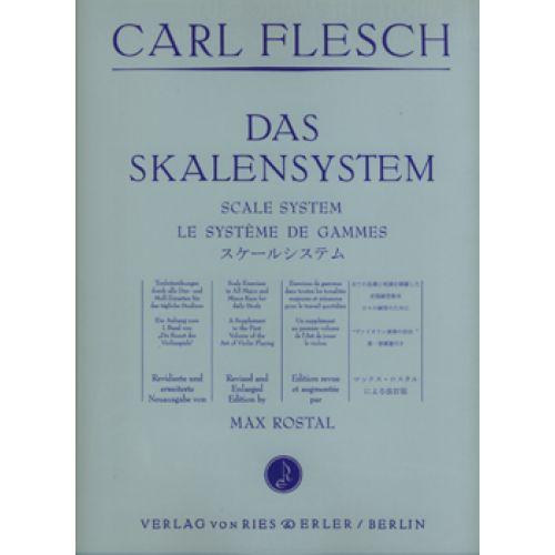 Flesch Carl - Le Systeme De Gammes - Violon