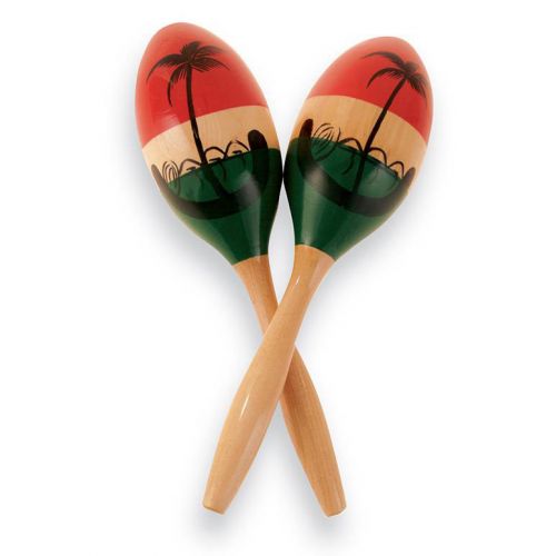 CP287 Maracas CP Bois Peint