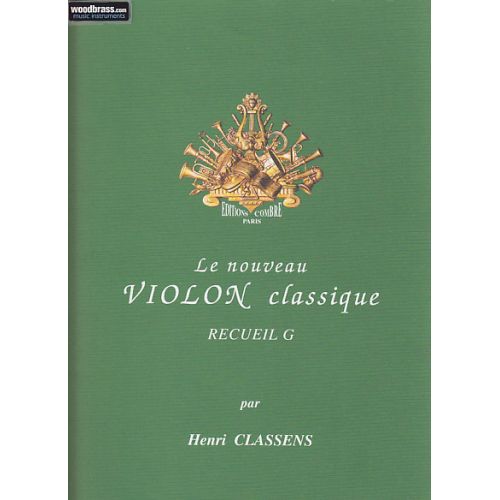 Classens - Nouveau Violon Classique Vol.g - Violon et Piano