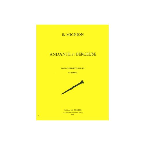 Mignion - Andante et Berceuse - Clarinette et Piano