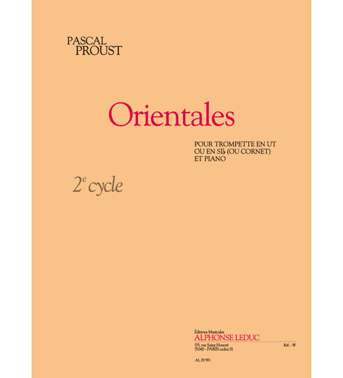 Pascal Proust: Orientales