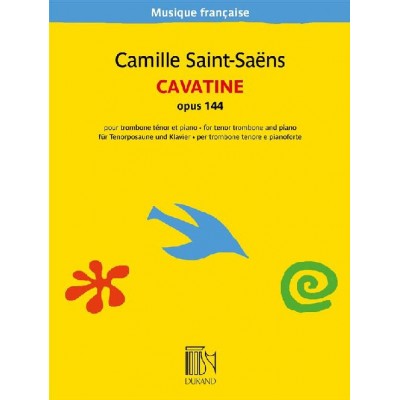 Camille SAINT-saens - Cavatine Opus 144 - Trombone Ténor et Piano
