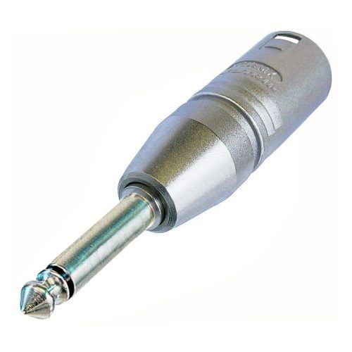 NA2mp Adaptateur XLR 3 Male Jack Mono Male 6,35 Mm