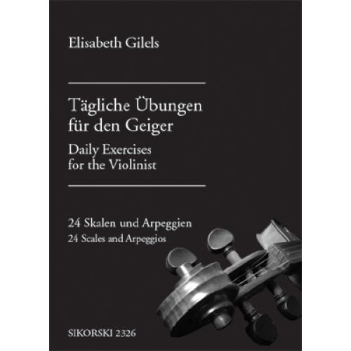 Gilels Elisabeth - Tagliche Ubungen Fur Den Geiger