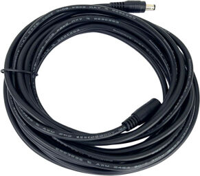 DC Extension Cable 5m noir