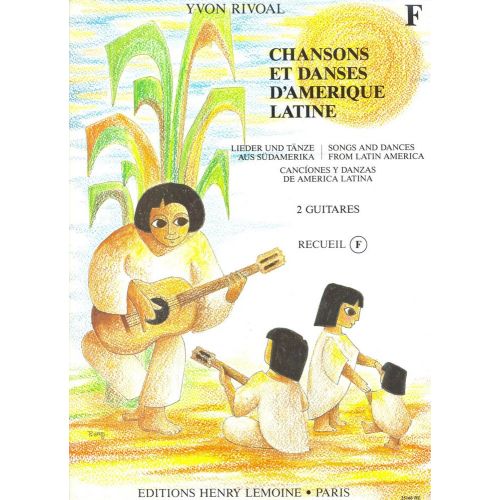 Rivoal - Chansons et Danses D'amerique Latine Vol.f - 2 Guitares