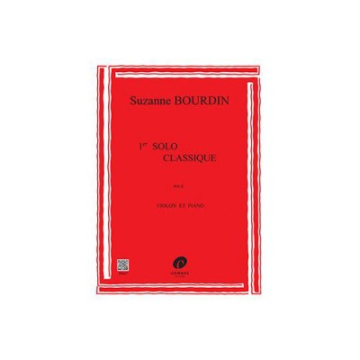 Bourdin - Solo No.1 Classique - Violon et Piano