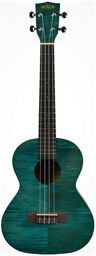 Blue Exotic Mahogany Tenor Bleu mat