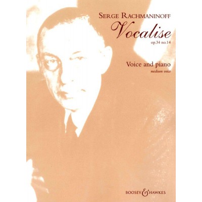 Rachmaninoff S. - Vocalise Op. 34/14 - Medium Voice And Piano