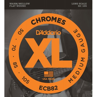 ECB82 Chromes Long Scale Medium 50-105