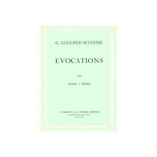Coulpiedsevestre - Evocations (10 Pièces) - Piano
