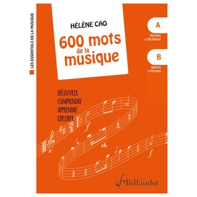 Cao H. - 600 Mots De La Musique Vol A et B (coffret)
