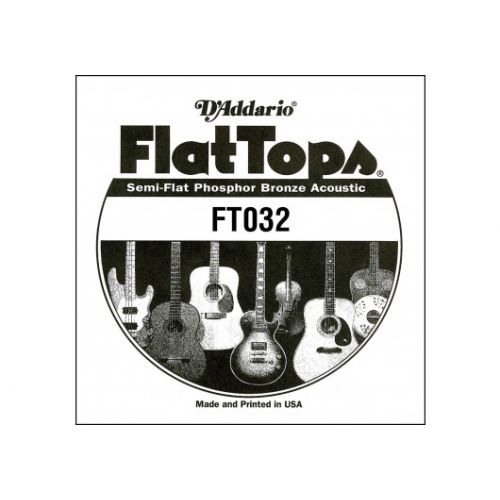 FT032 Semi-Flat Phosphor Bronze 32