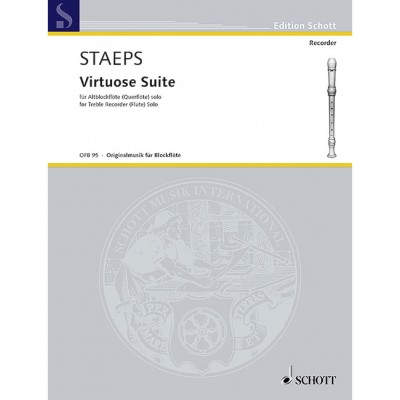 Staeps - Virtuosic Suite - Treble Flute A Bec (flute)