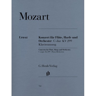 Mozart W.A. - Concerto Do Majeur Kv 299 Flute, Harpe & Piano