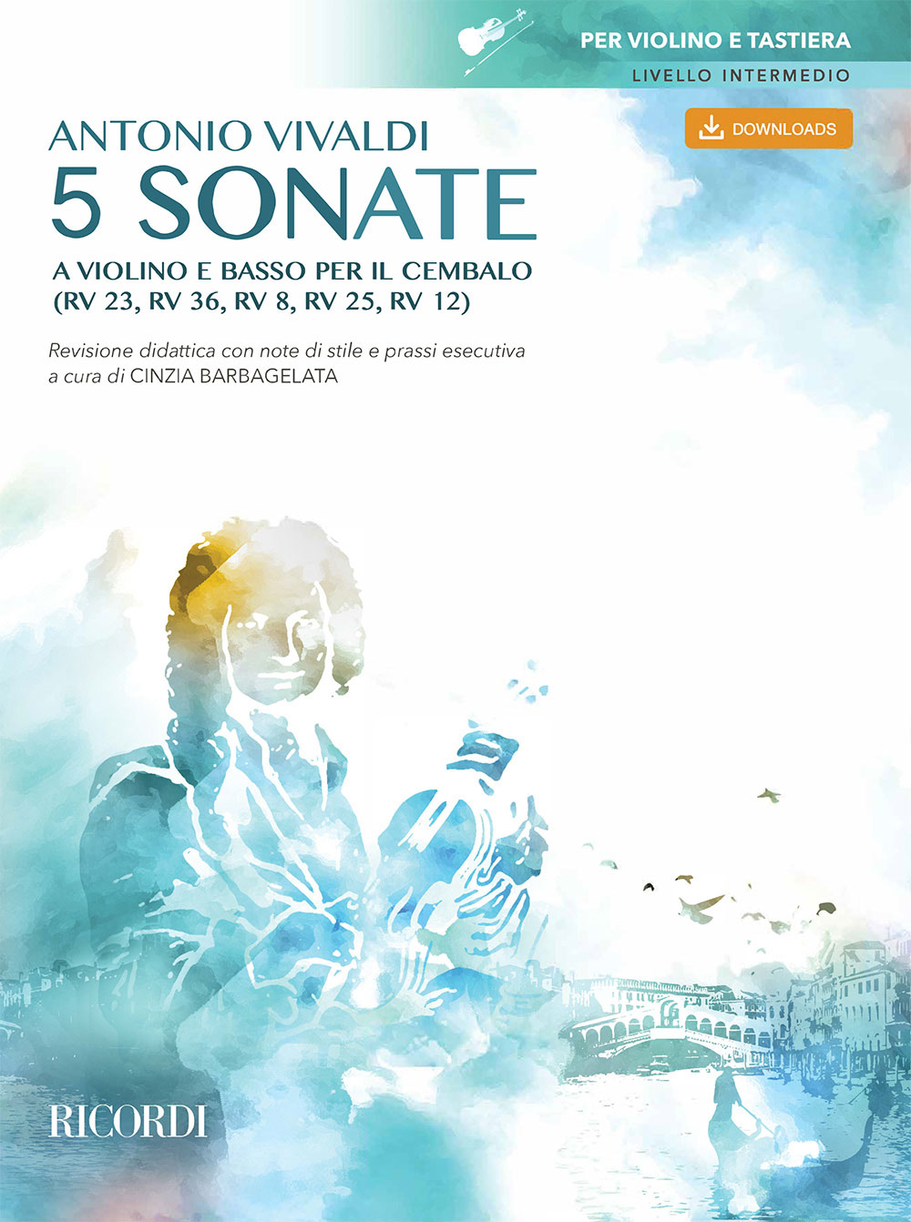 5 Sonate a violino e basso per il cembalo