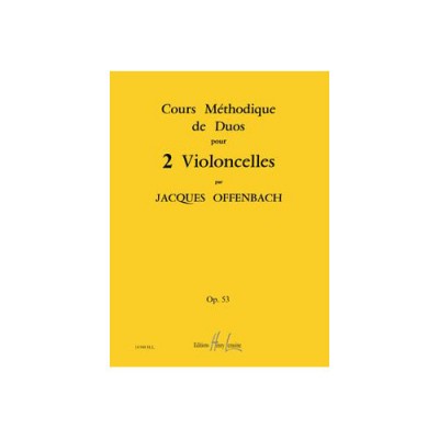 Offen - Cours Duos Vclles, Op.53 - 2 Violoncelles