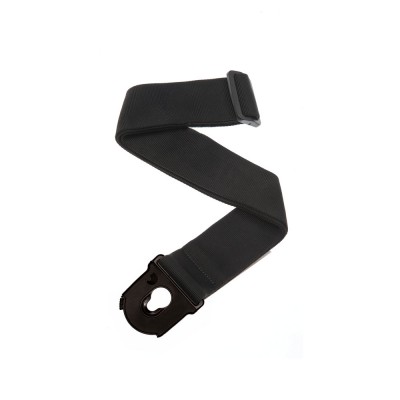 Planet Lock Guitar Strap Black