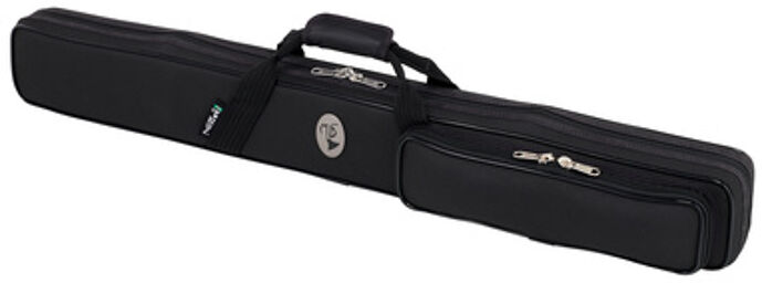 Case for 2 bass bows black Noir