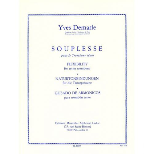 Demarle Y. - Souplesse - Trombone