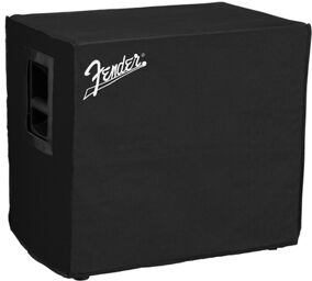 Cover for Rumble 210 Cabinet noir avec logo blanc brodé