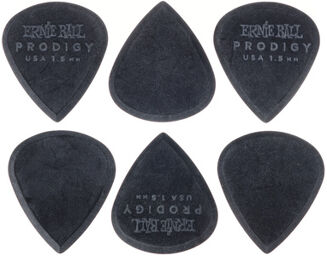 Mini Prodigy Picks 1,5 mm BK Noir mat
