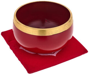 Tibetan Singing Bowl Box Set R Red