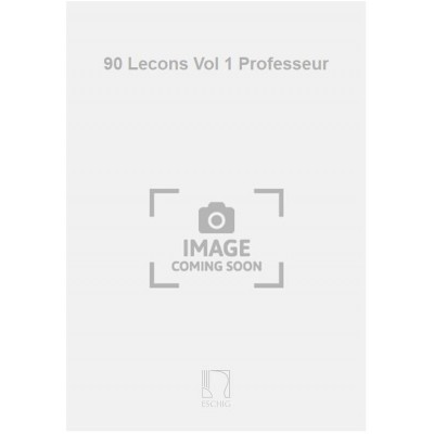 90 Lecons Vol 1 Professeur