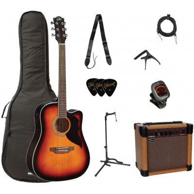 Ranger 6 CE Brown Sunburst + Ampli + Accessoires