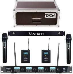 Quad 2B 2H 823 Case Bundle Noir mat