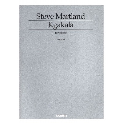 Martland Steve - Kgakala - Piano