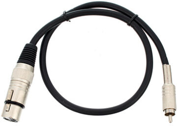 15231/0,5 Audio Adaptercable Noir