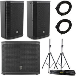 EKX-12P/15SP Basis Bundle noir