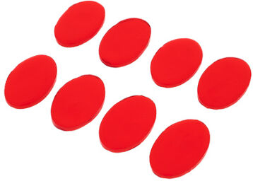Gel Damper Pads Volcano Red Rouge