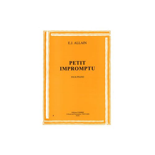 Allain - Petit Impromptu - Piano