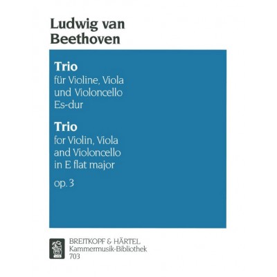 Beethoven - Streichtrio ES-dur Op. 3