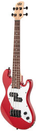 U-Bass Solid Body 4-String CAR Candy Apple Red