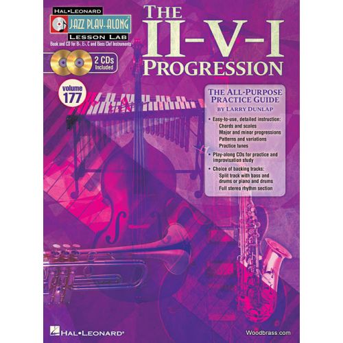 Jazz Play Along Lesson Lab Vol.177 - The II-v-i- Progression