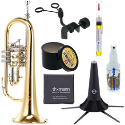 17/2T-L Bb Flugelhorn Set Noir